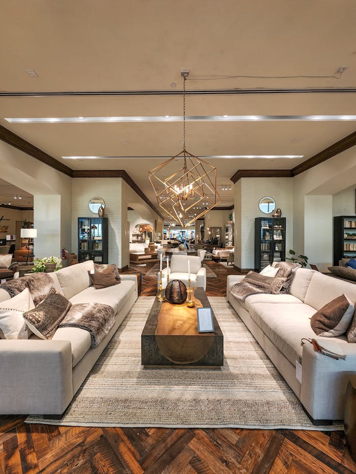 services-02 Elegant modern living room showcasing luxury furniture and stylish interior design in Dallas.